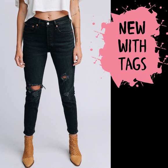 levi's 501 skinny wild bunch